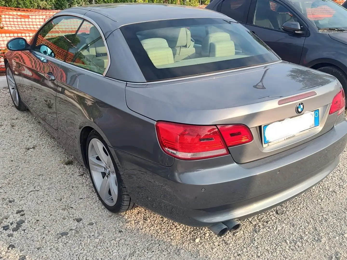 BMW 325 Serie 3 E93 Cabrio 325i Cabrio Attiva Grigio - 2