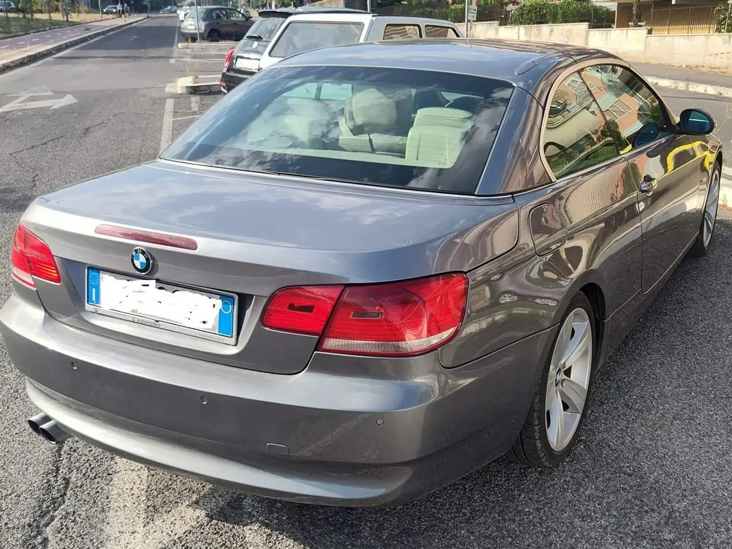 BMW 325 Serie 3 E93 Cabrio 325i Cabrio Attiva Grigio - 1