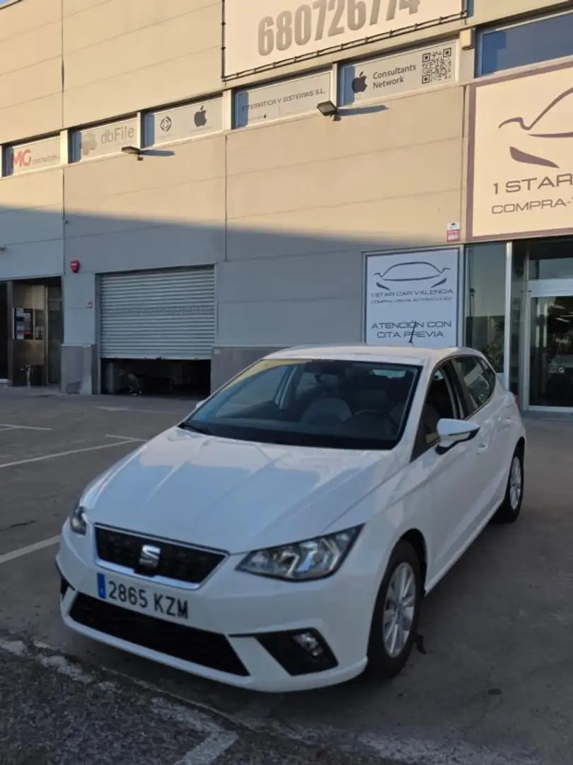 SEAT Ibiza Berlina Manual de 5 Puertas Blanc - 1