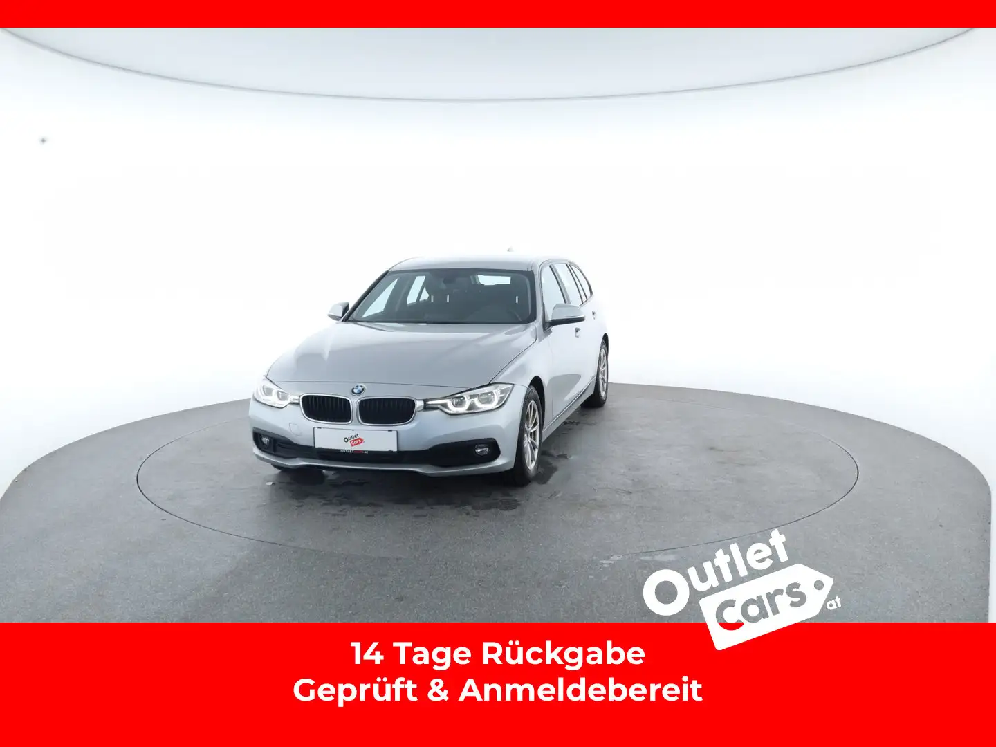 BMW 320 BMW 320d Touring EfficientDynamics Silber - 1