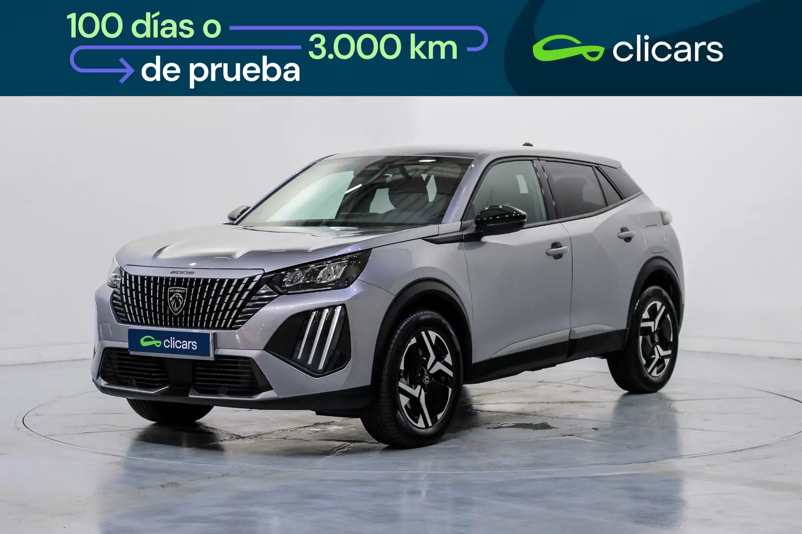 Peugeot 2008 Hybrid 136 Allure eDCS6 Gris - 1