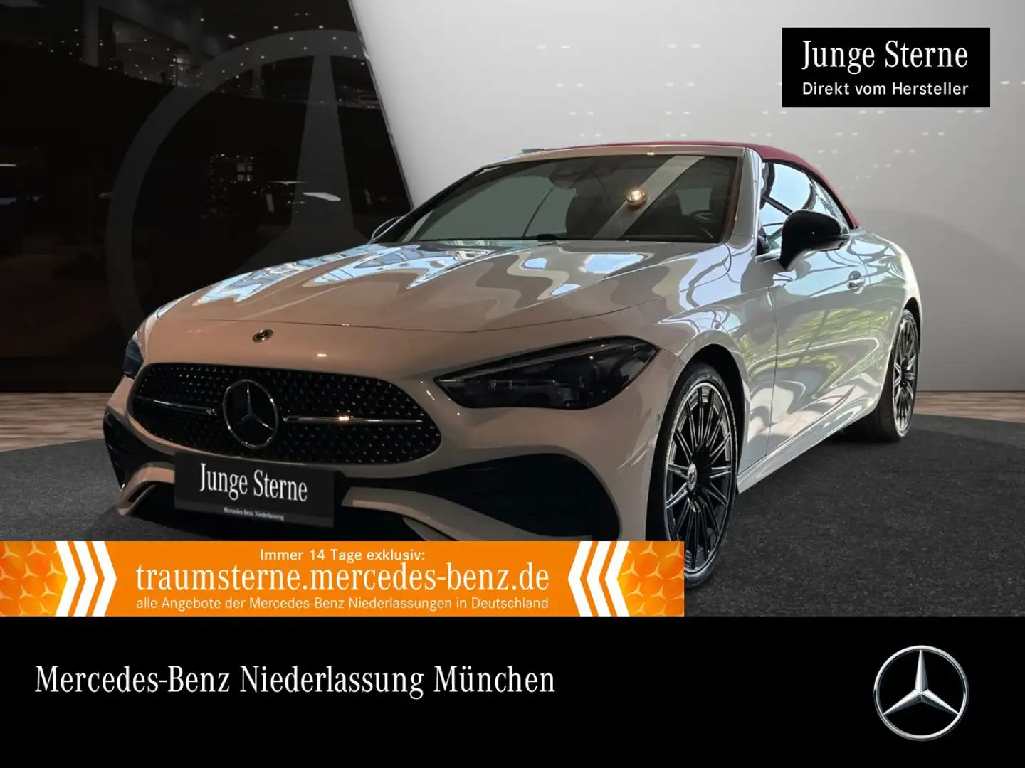Mercedes-Benz CLE 300 4M AMG+NIGHT+BURMESTER+SITZKLIMA+KEYLESS Weiß - 1