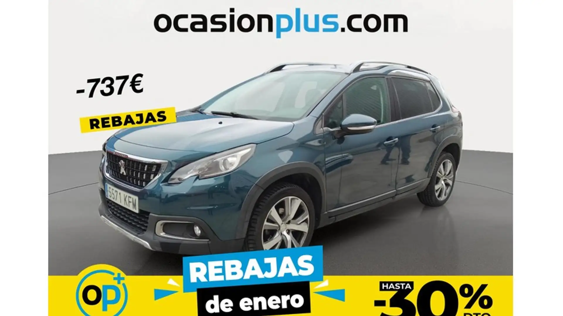 Peugeot 2008 1.6 BlueHDI Allure 100 Blau - 1