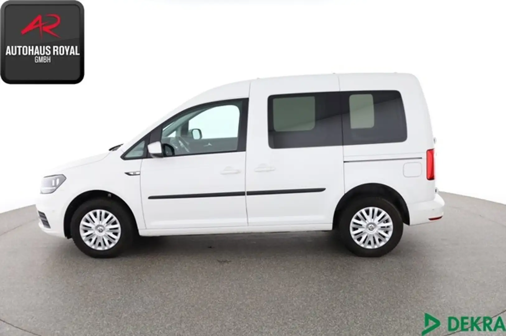 Volkswagen Caddy 1.4 TGI ERDGAS 5 SITZE STANDHEIZ,NAVI,1.HD Weiß - 2