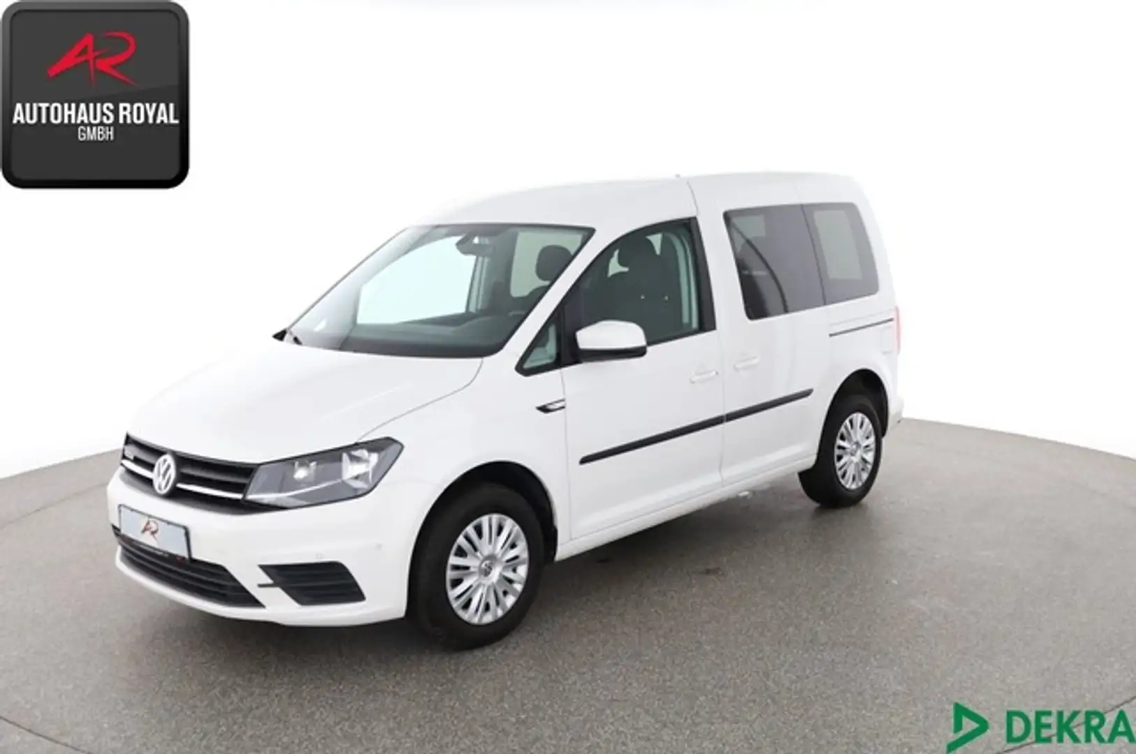 Volkswagen Caddy 1.4 TGI ERDGAS 5 SITZE STANDHEIZ,NAVI,1.HD Weiß - 1