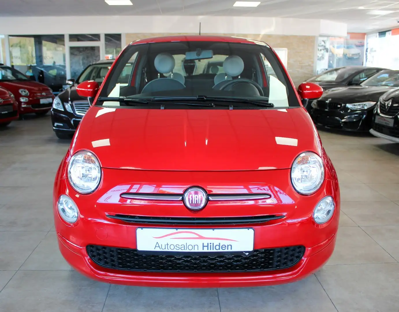 Fiat 500 Pop Klima DAB 1.Hand TÜV neu USB Top! Rot - 2