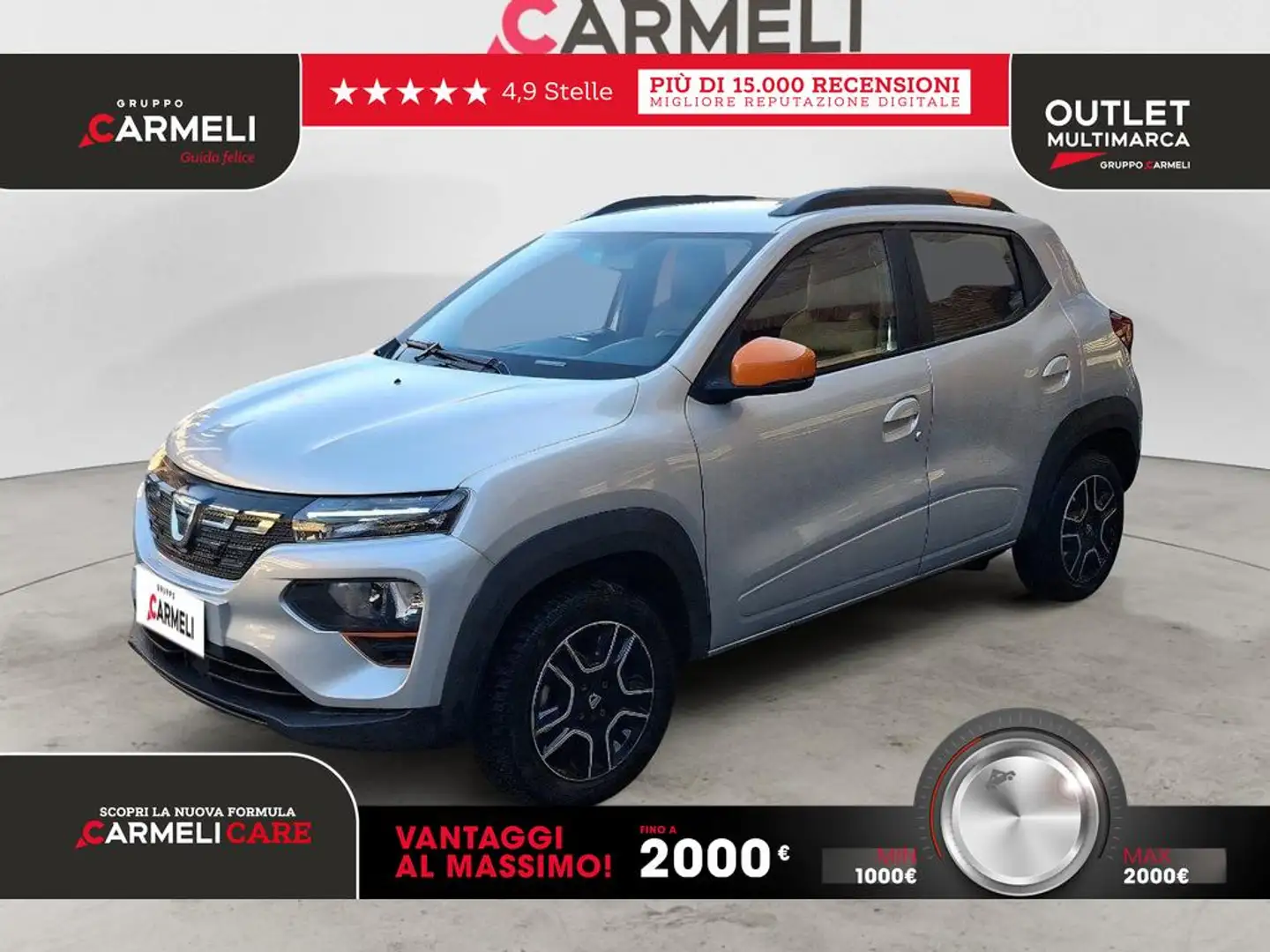 Dacia Spring Comfort Plus Electric 45 Argento - 1