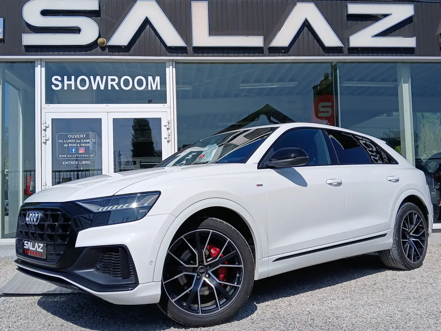 Audi Q8 50 TDi Quattro Tiptronic S-LINE/GARANTIE 12 MOIS Wit - 1
