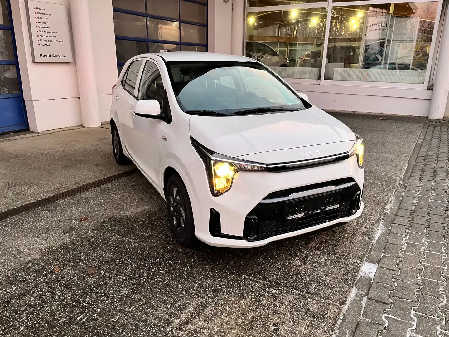 Kia Picanto 1.0 AT Vision Navi/Kamera/MJ 2025 Blanc - 1