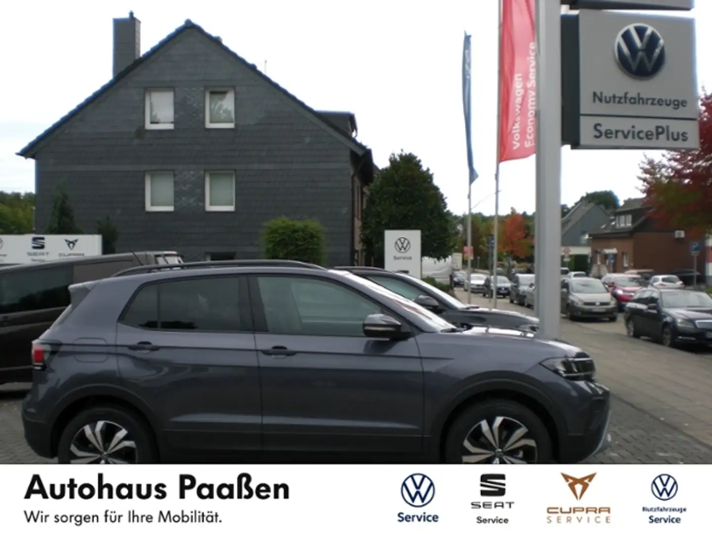 Volkswagen T-Cross Life 1.0 TSI DSG LED R2D AHK ACC RFK App-Connect Grau - 1
