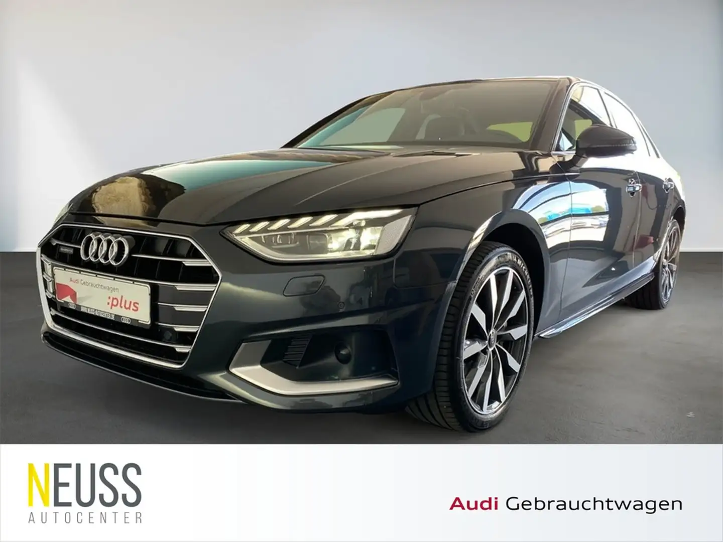 Audi A4 Limousine 40 TDI quattro S line MATRIX+ACC+RFK Grau - 1