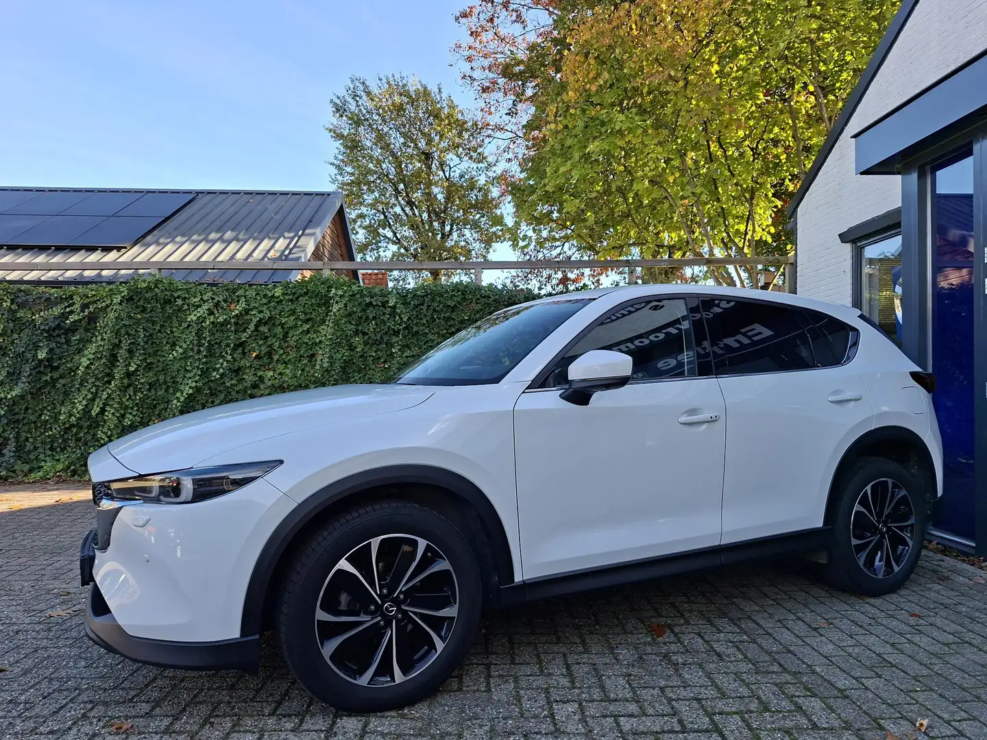 Mazda CX-5 2.5 SkyActiv-G 194 Sportive Leer, Trekhaak Blanc - 1