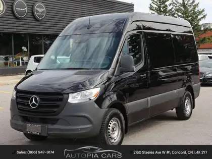 Black 2022 Mercedes-Benz Sprinter Cargo Van 4X2 7-Speed Automatic