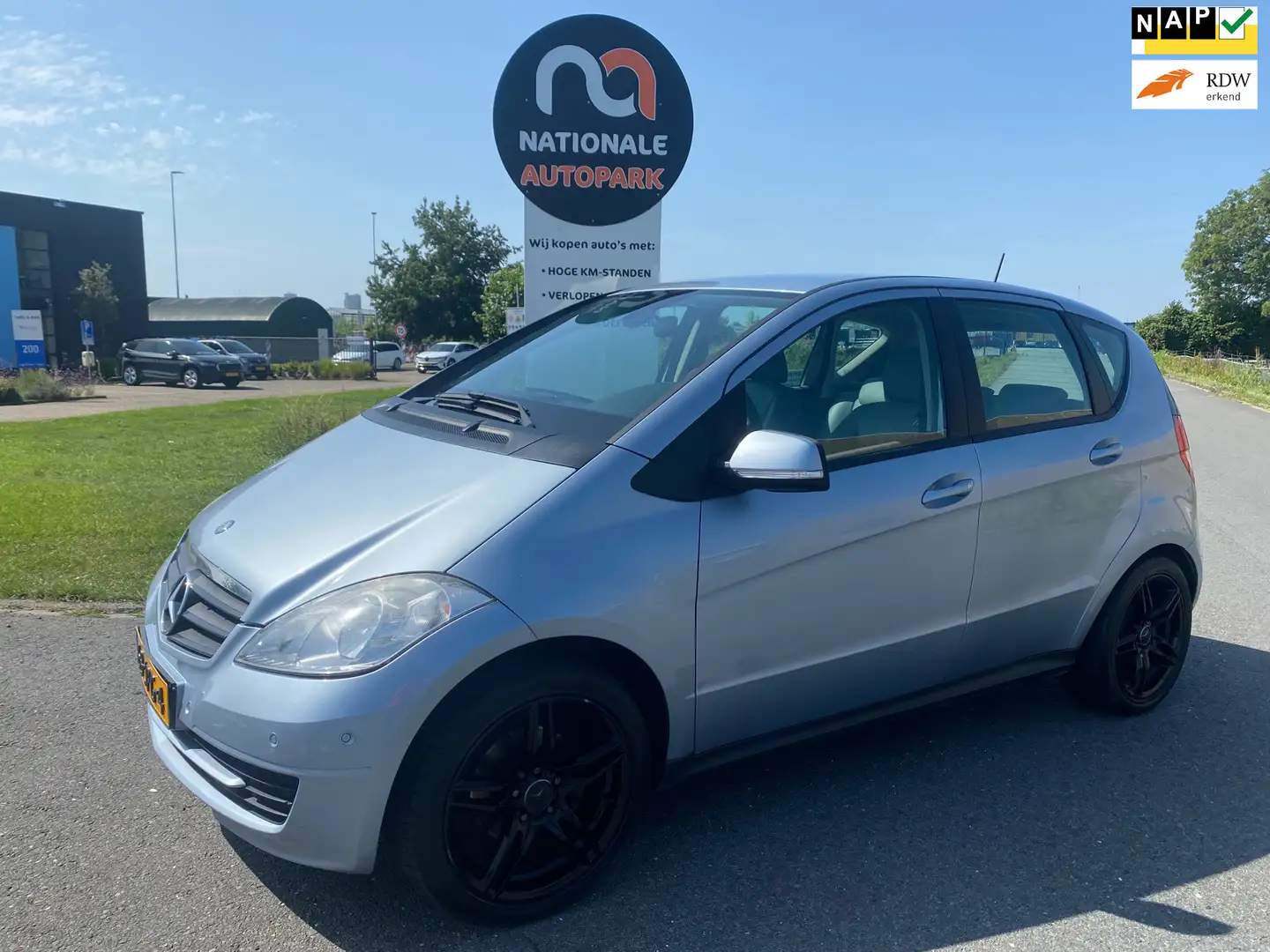 Mercedes-Benz A 160 2009 * Classic * AUTOMAAT * ELEC. RAMEN * NAP * Bleu - 1