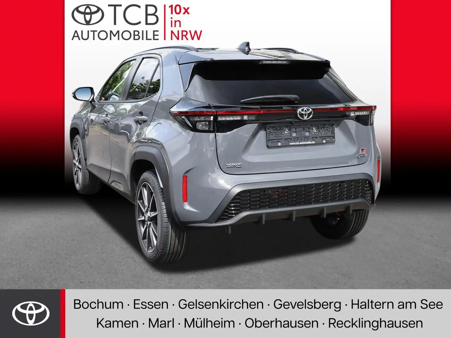 Toyota Yaris Cross 1.5 Hybrid GR Sport FWD NAVI KLIMA Gris - 2