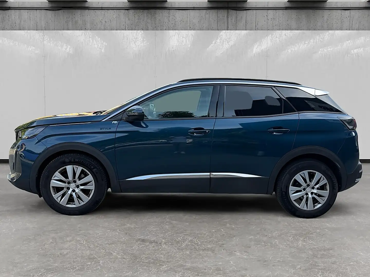 Peugeot 3008 STYLE – NUR 49.000 KM | TOP-ZUSTAND | 8-FACH BE... Blau - 2