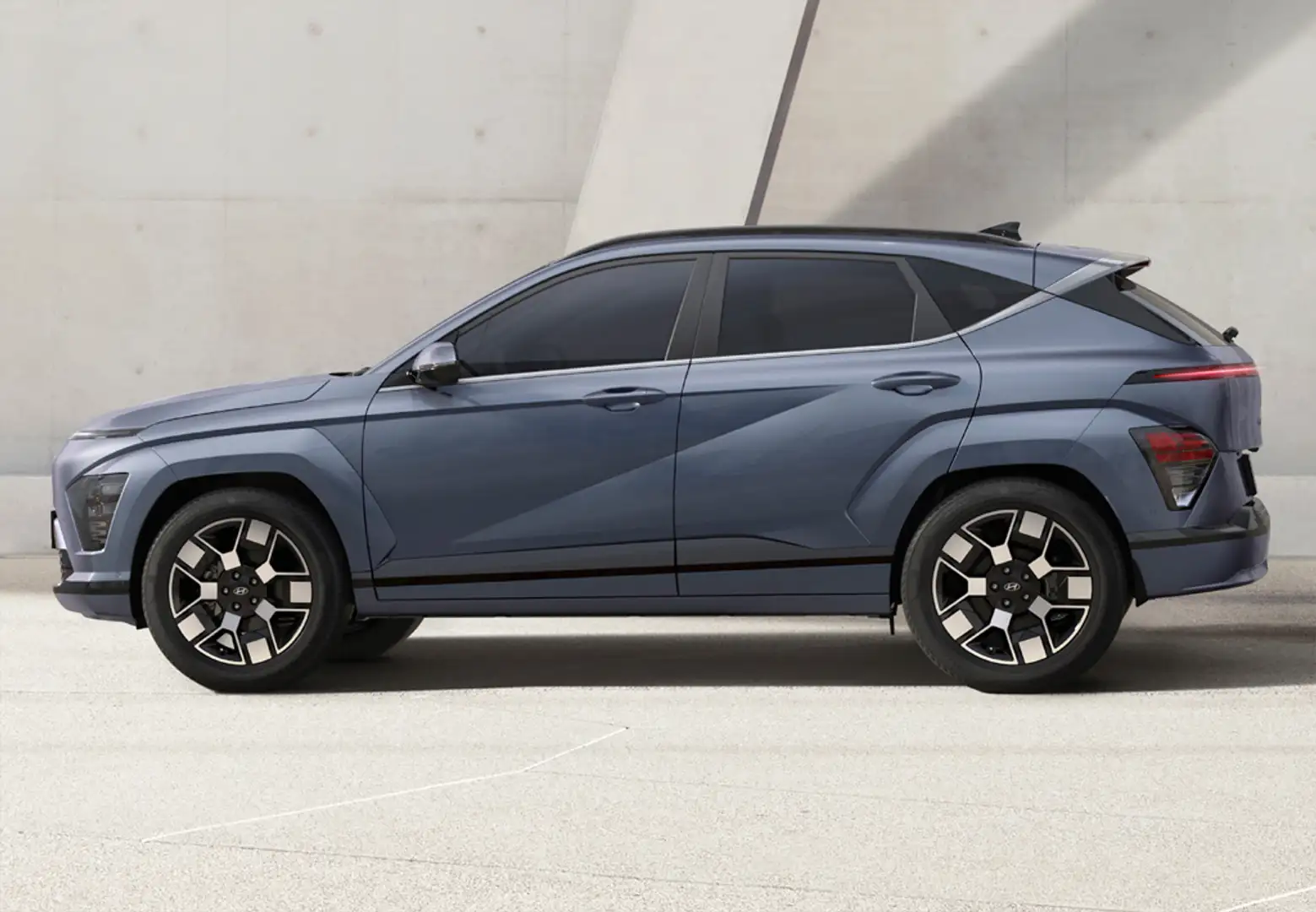 Hyundai KONA HEV 1.6 GDI Nline DT Azul - 2