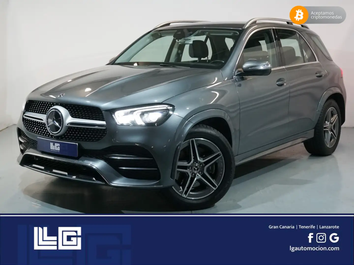 Mercedes-Benz MERCEDES-BENZ Clase GLE Todoterreno  Automático d Gris - 1