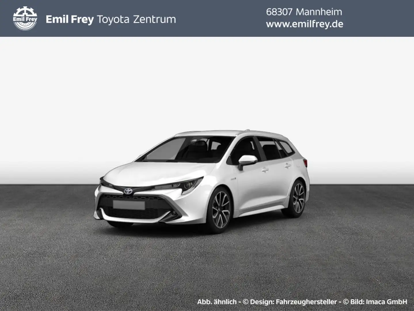 Toyota Corolla 2.0 Hybrid Touring Sports Team Deutschland Weiß - 1