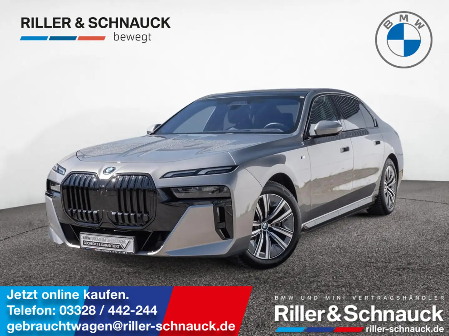 BMW i7 xDrive 60 M-Sport Pro TV+LOUNGE SEATING Grau - 1