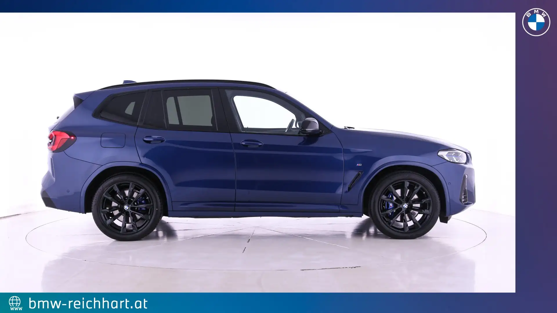 BMW X3 M X3 M40d Bleu - 2