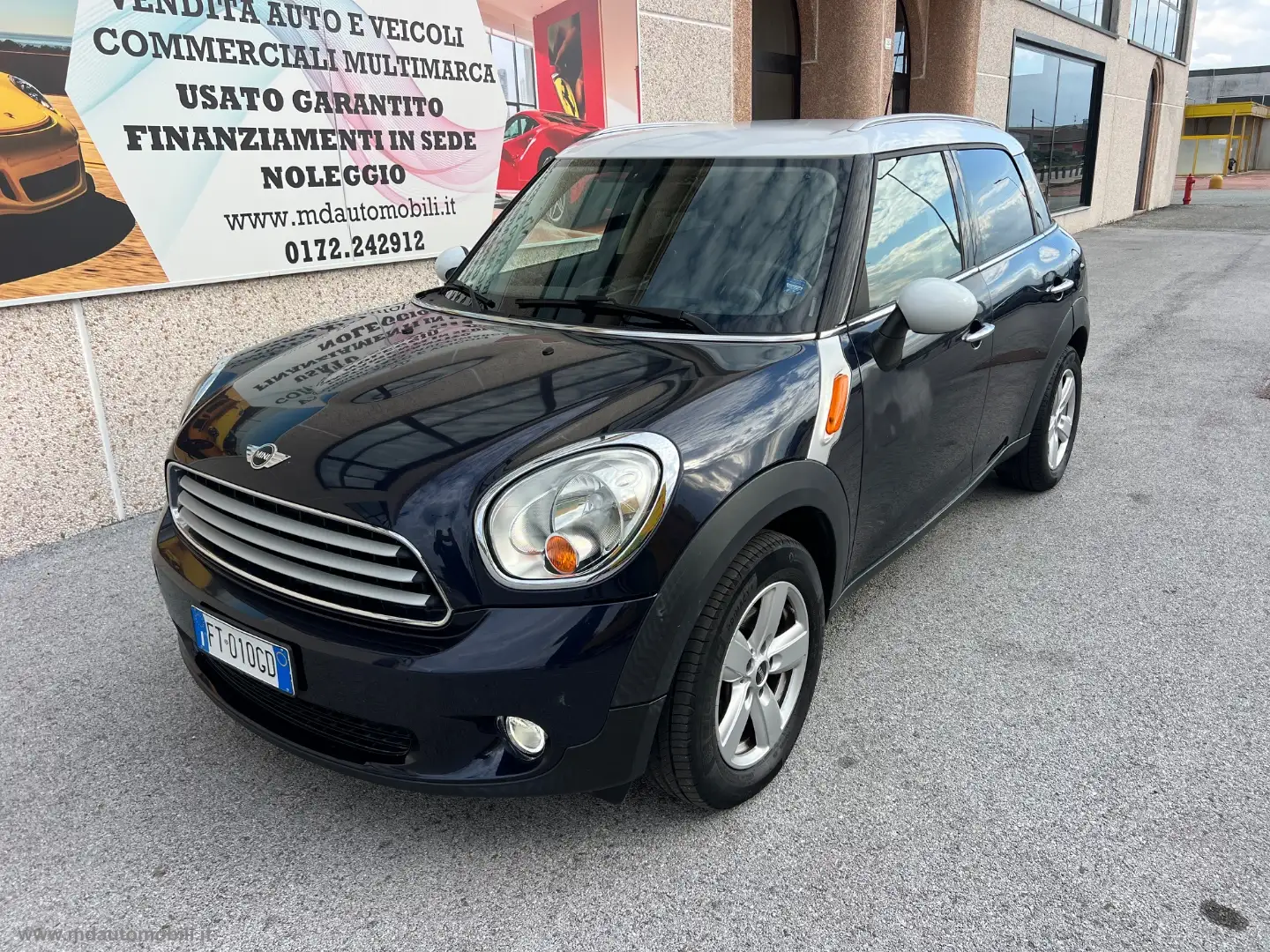 MINI Cooper D Countryman Mini Cooper D Countryman Automatica EURO6 NAVIGATO Blauw - 1