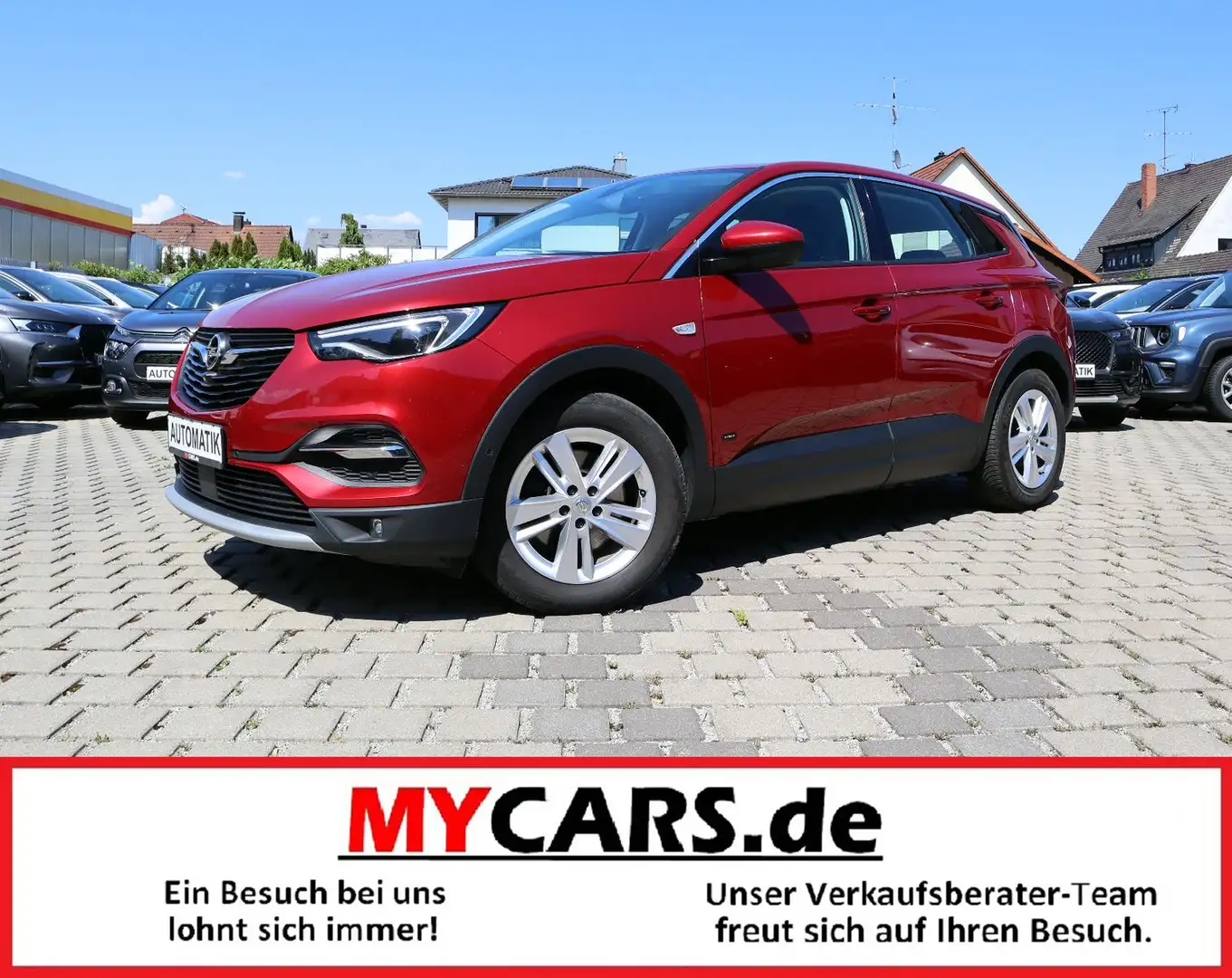 Opel Grandland X Grandland Bus. Eleg. P-Hybrid*360Kamera*Navi*AHK Rot - 1