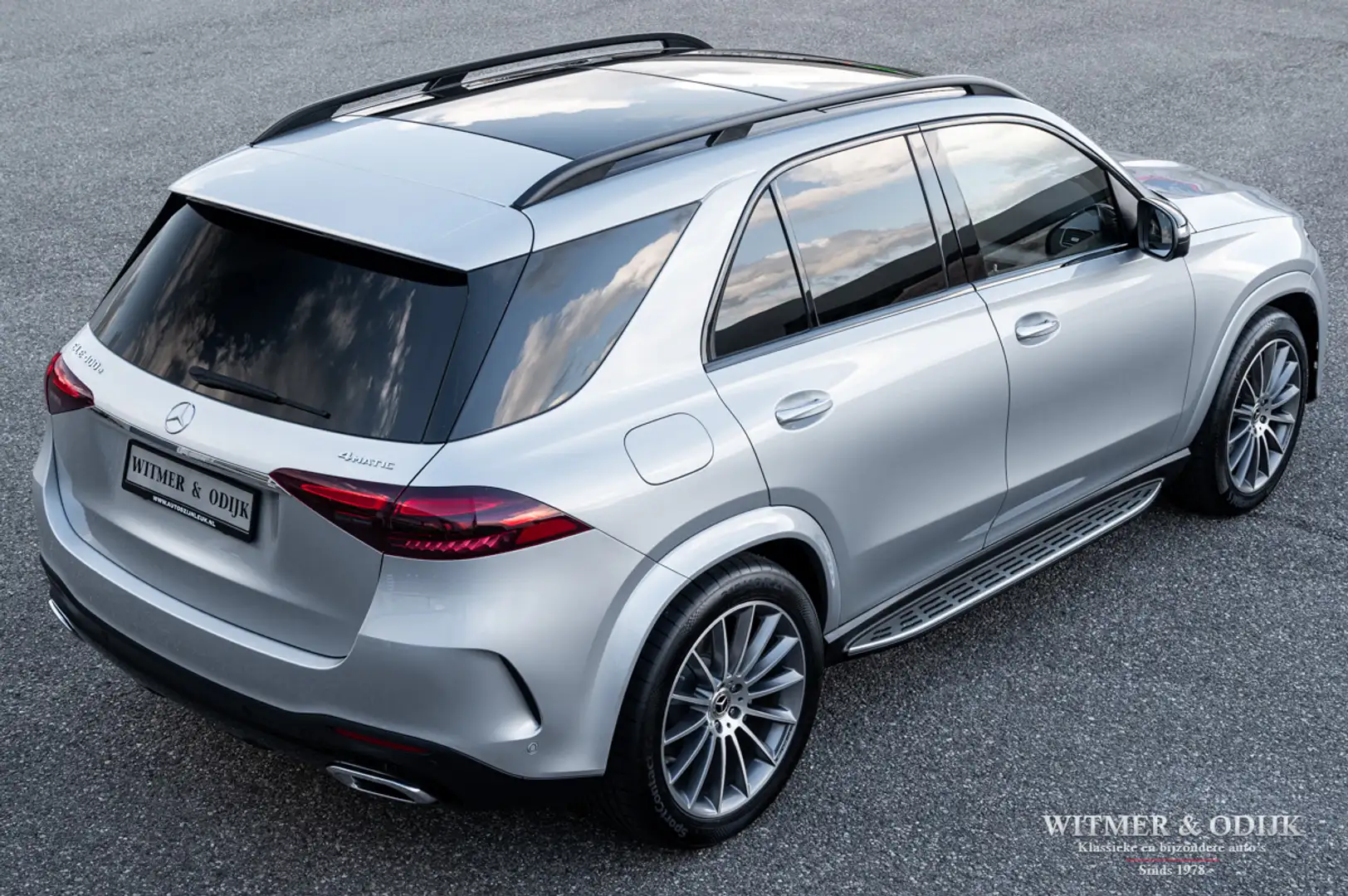 Mercedes-Benz GLE 400 e 4MATIC AMG Line 14.750km luchtvering Silber - 2