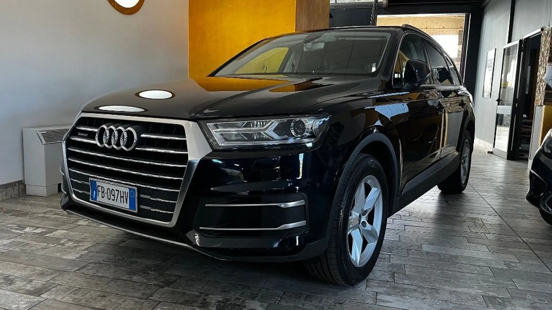 Audi Q7 3.0 TDI 218 CV ultra quattro tiptronic Business Pl Bleu - 1