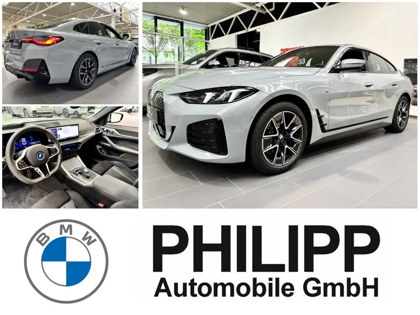 BMW i4 eDrive40 M Sport 0,25% Stop&Go 360° DrivingAssista Grey - 1