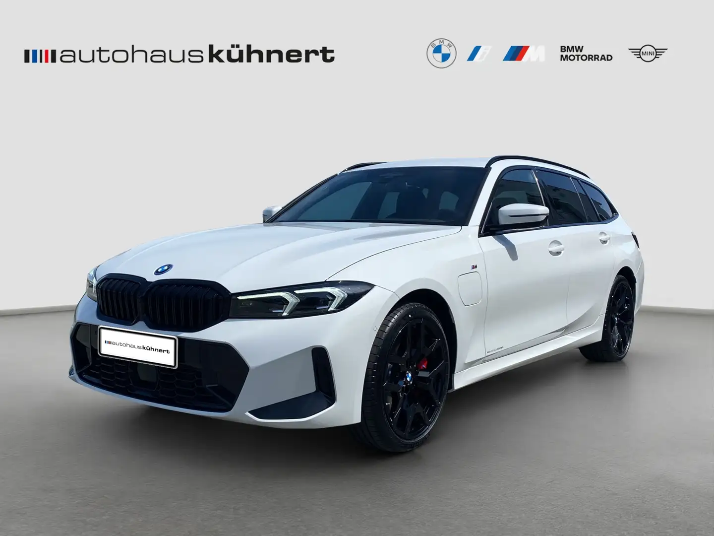 BMW 330 e xDrive Touring ///M-Sport LED UPE 81.950 EUR Weiß - 1