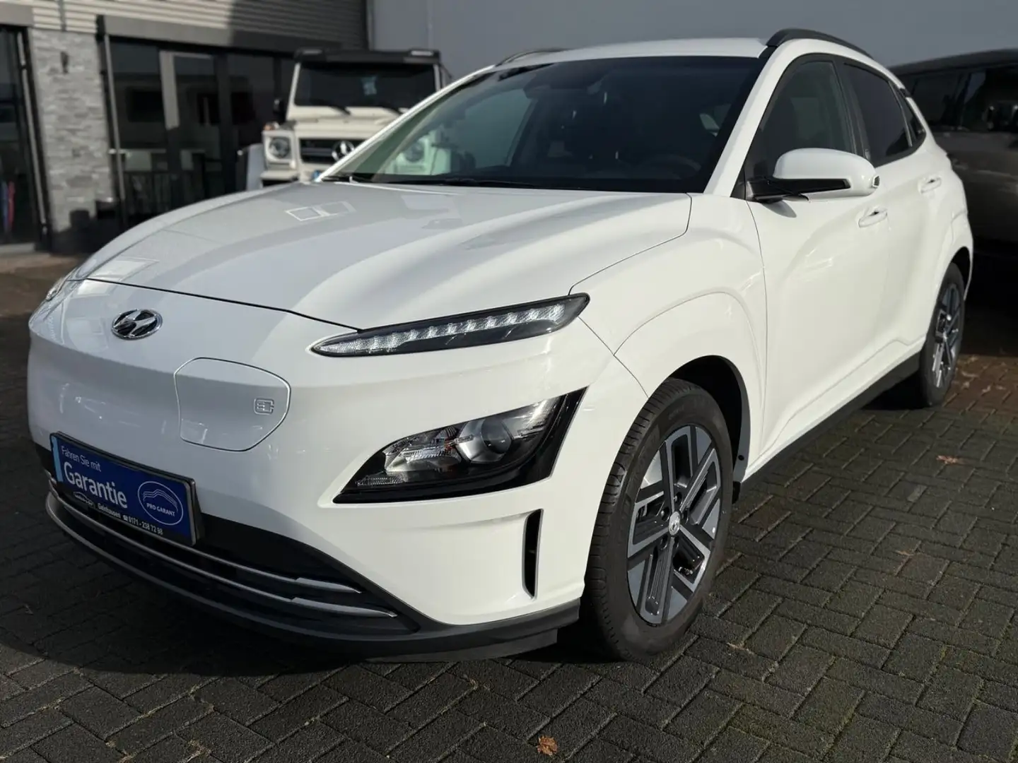 Hyundai Kona Edition 30+ Elektro 2WD*1.Hand *Kamera *ACC Blanc - 1