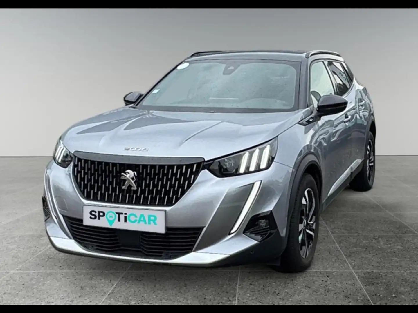 Peugeot 2008 1.2 PureTech 130ch S\u0026S GT EAT8 Gris - 1