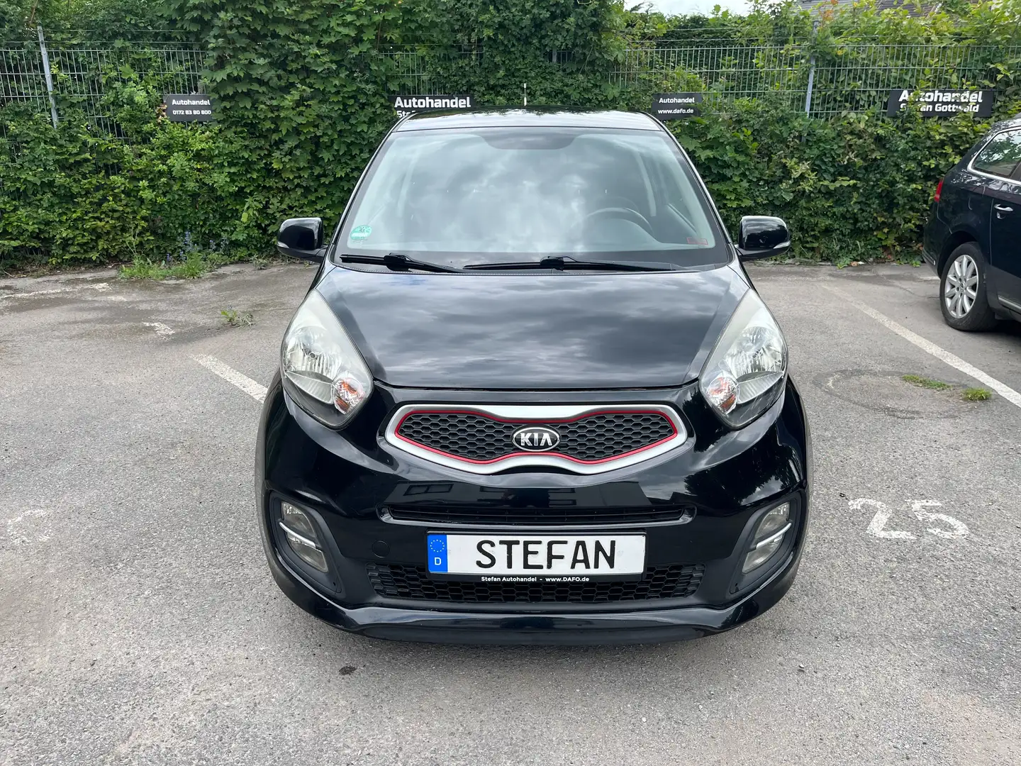Kia Picanto 1.2 Spirit, Klima,Sitzheizung,Bluetooth,Tüv Neu Zwart - 2
