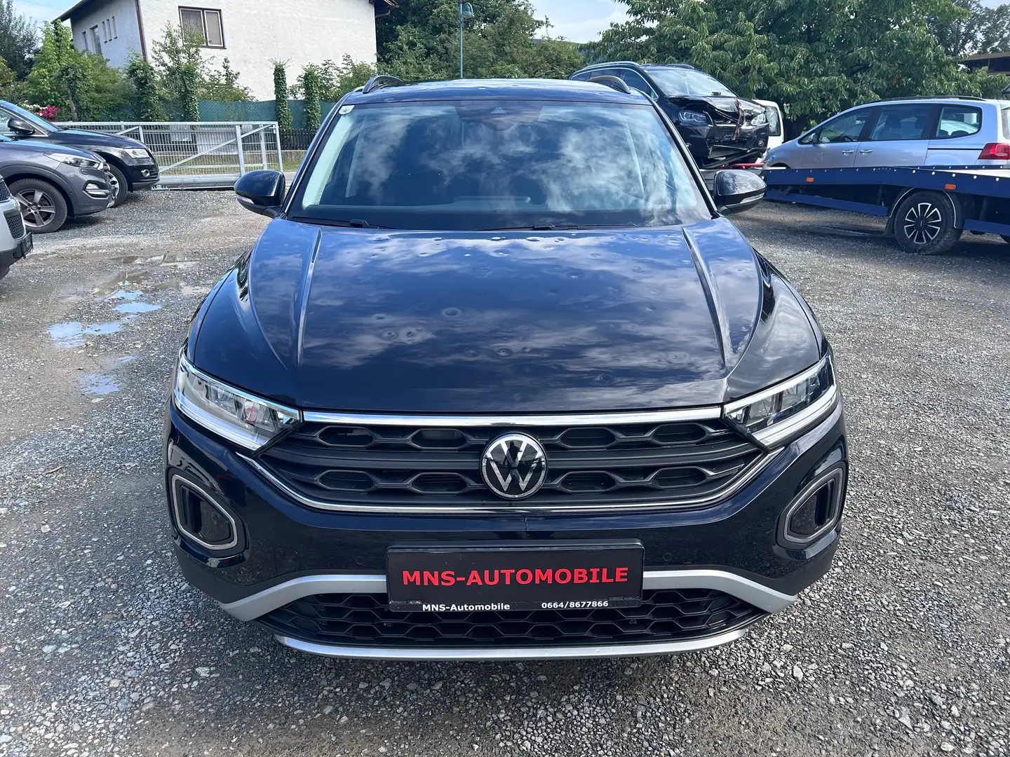 Volkswagen T-Roc 1.0 TSI Life Hagelschaden Fahrbereit MwSt Noir - 2