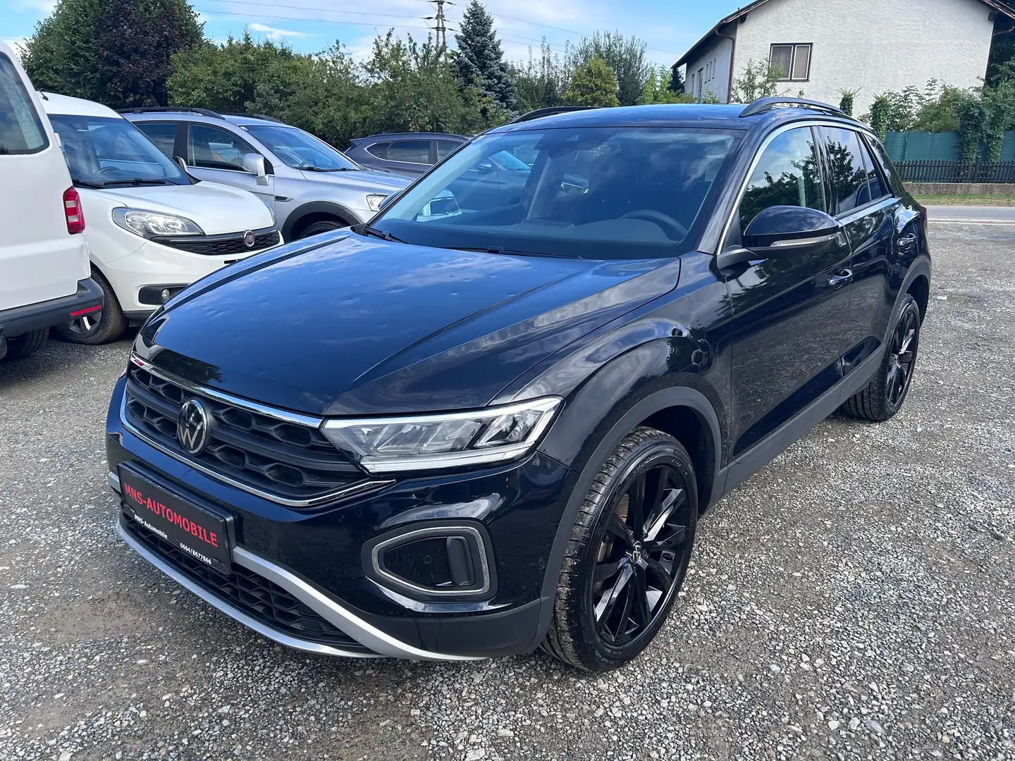 Volkswagen T-Roc 1.0 TSI Life Hagelschaden Fahrbereit MwSt Noir - 1