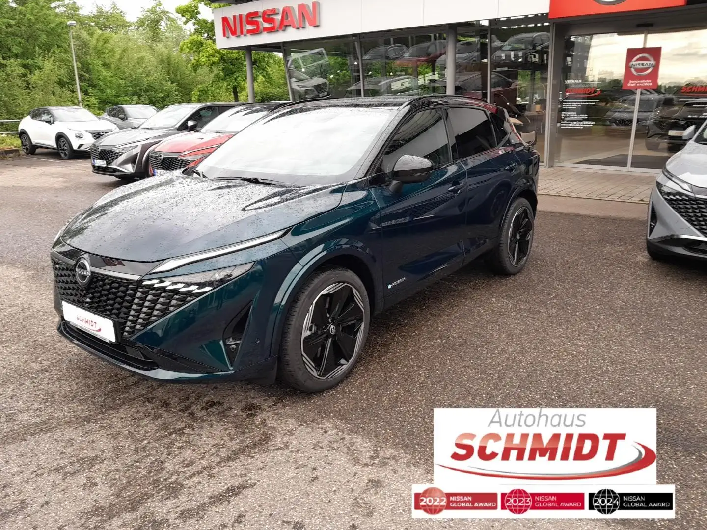 Nissan Qashqai 1.5 VC-T ePower N-Design Komfort+ Groen - 1