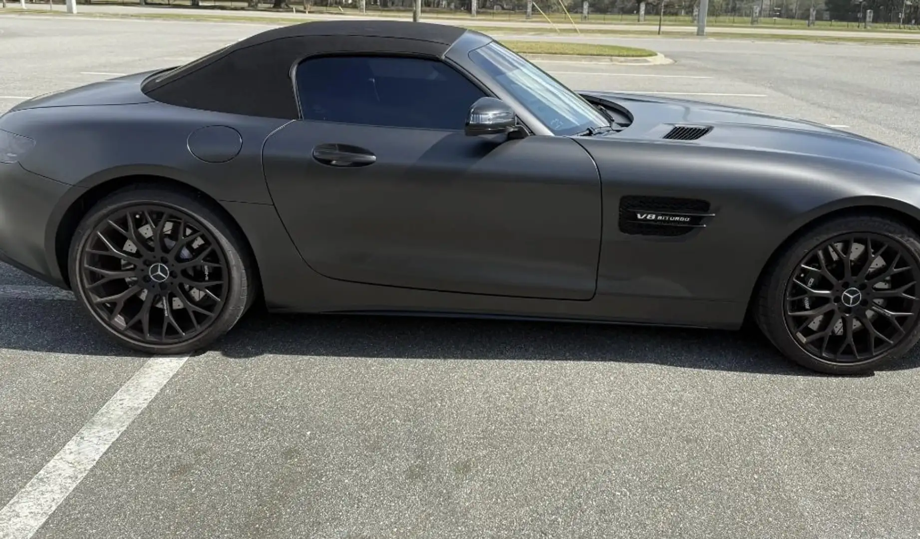 Mercedes-Benz AMG GT 4.0 V8 Stealth Edition Roadster Černá - 2