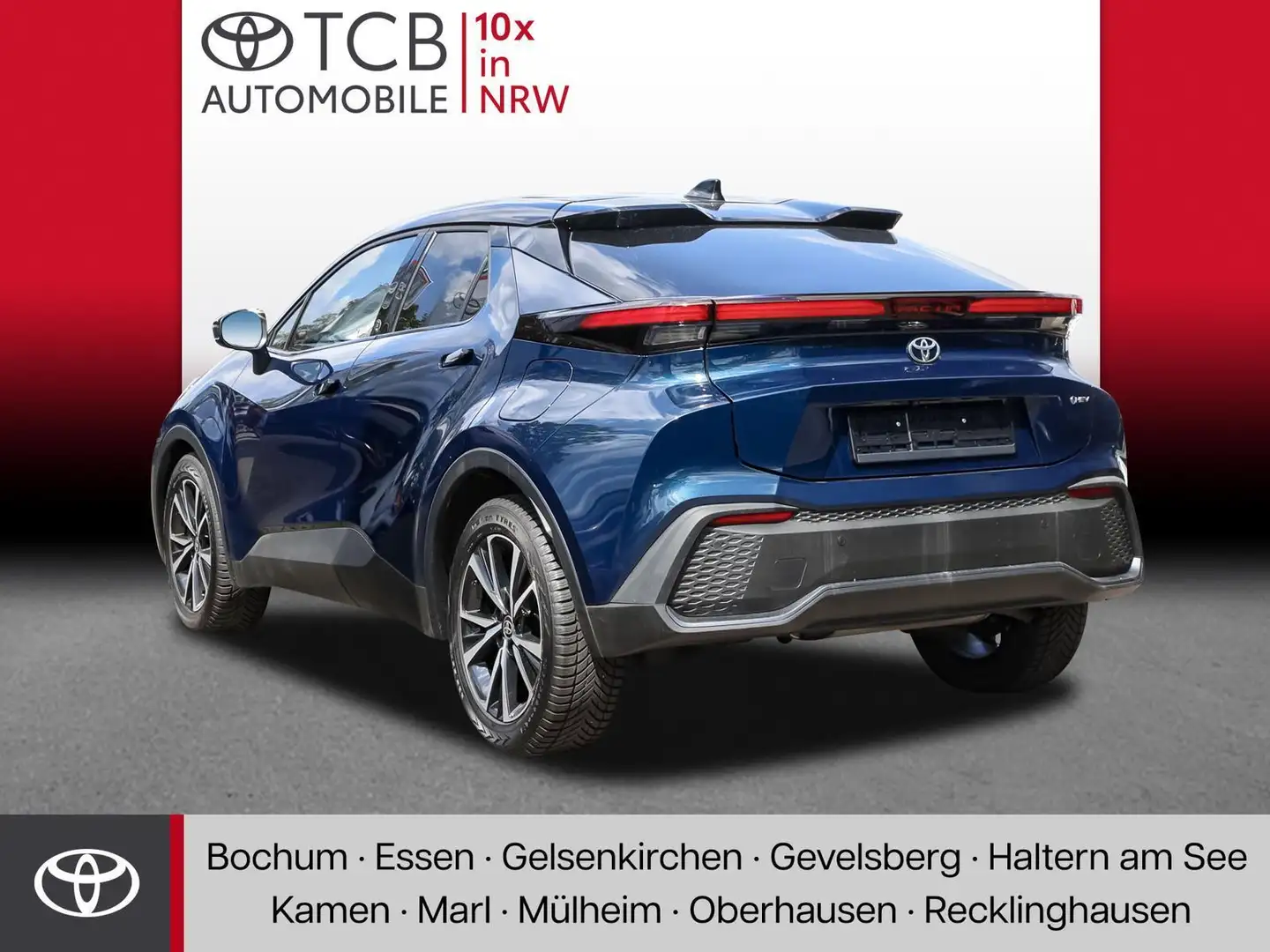Toyota C-HR 1.8 Hybrid Team D NAVI SHZ KAMERA ALU BT APPLE AND Blauw - 2