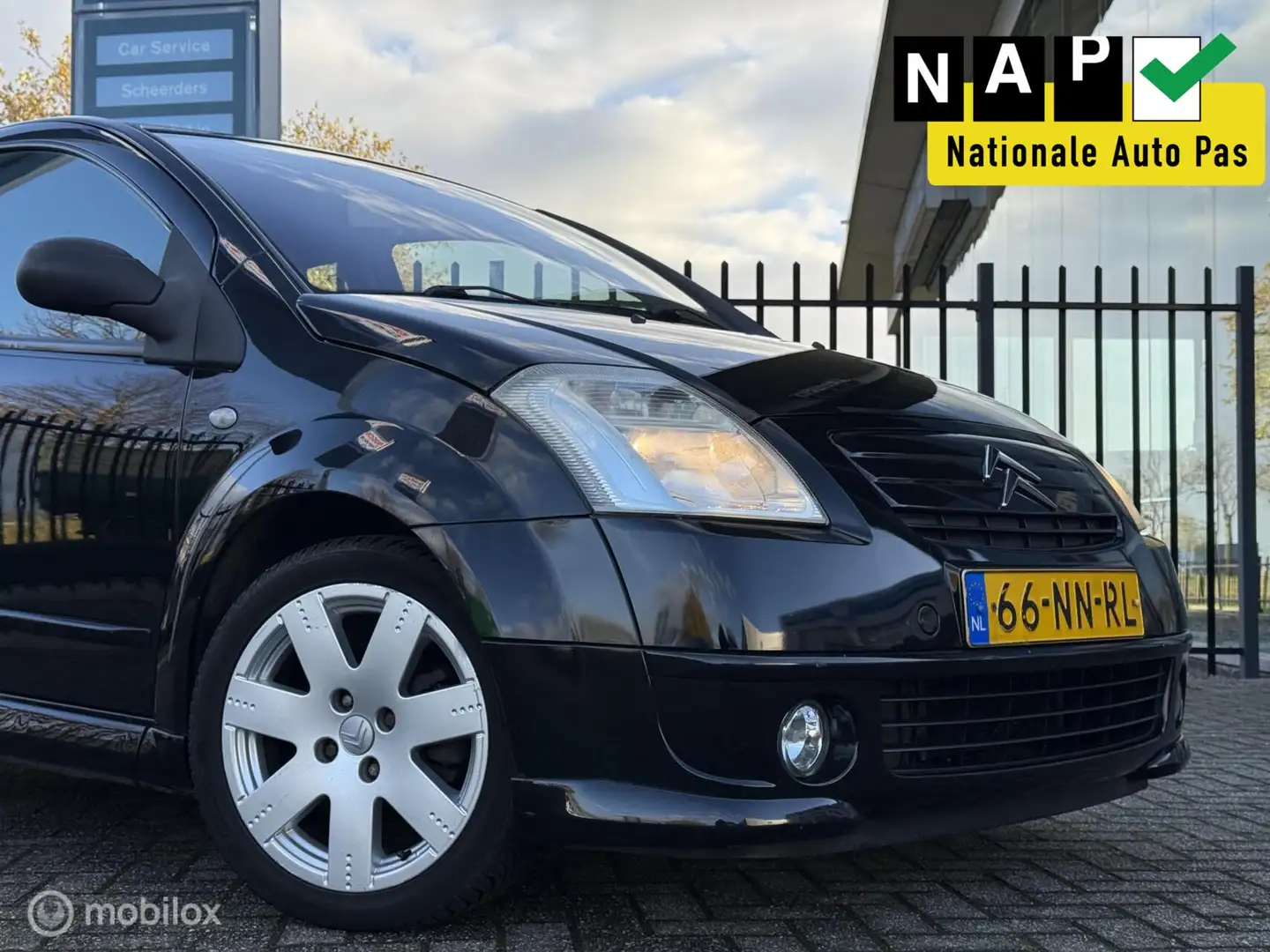 Citroen C2 1.4i VTR | Nw riem | Goed onderhouden Noir - 2