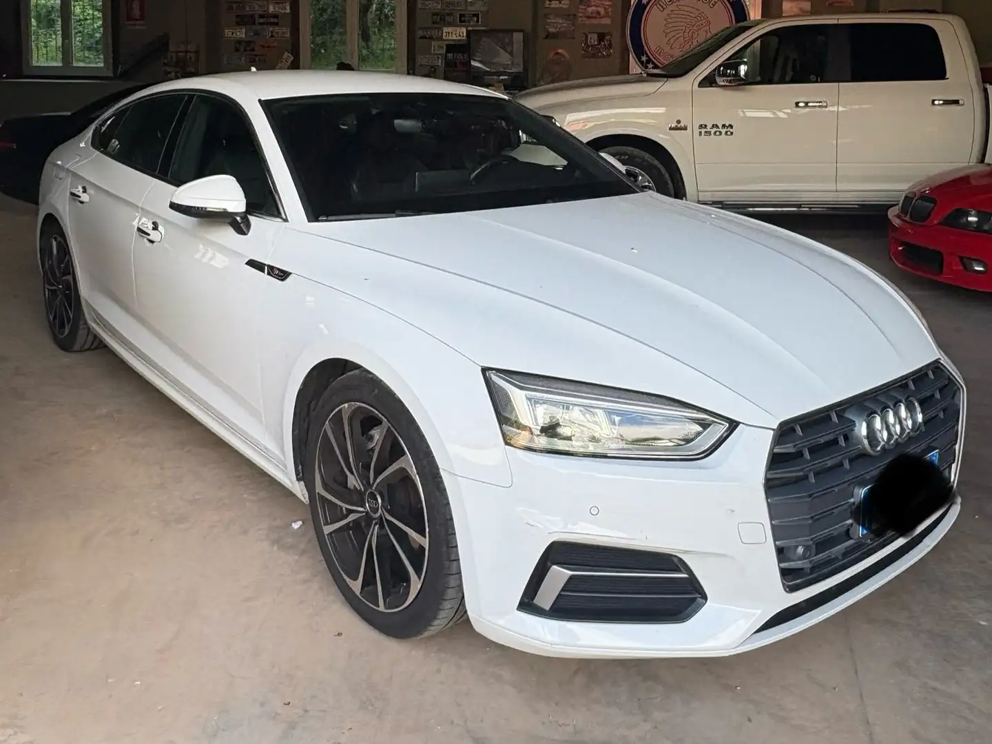 Audi A5 S-Line  Sportback 2.0 tdi 190cv S-tronic Bianco - 1