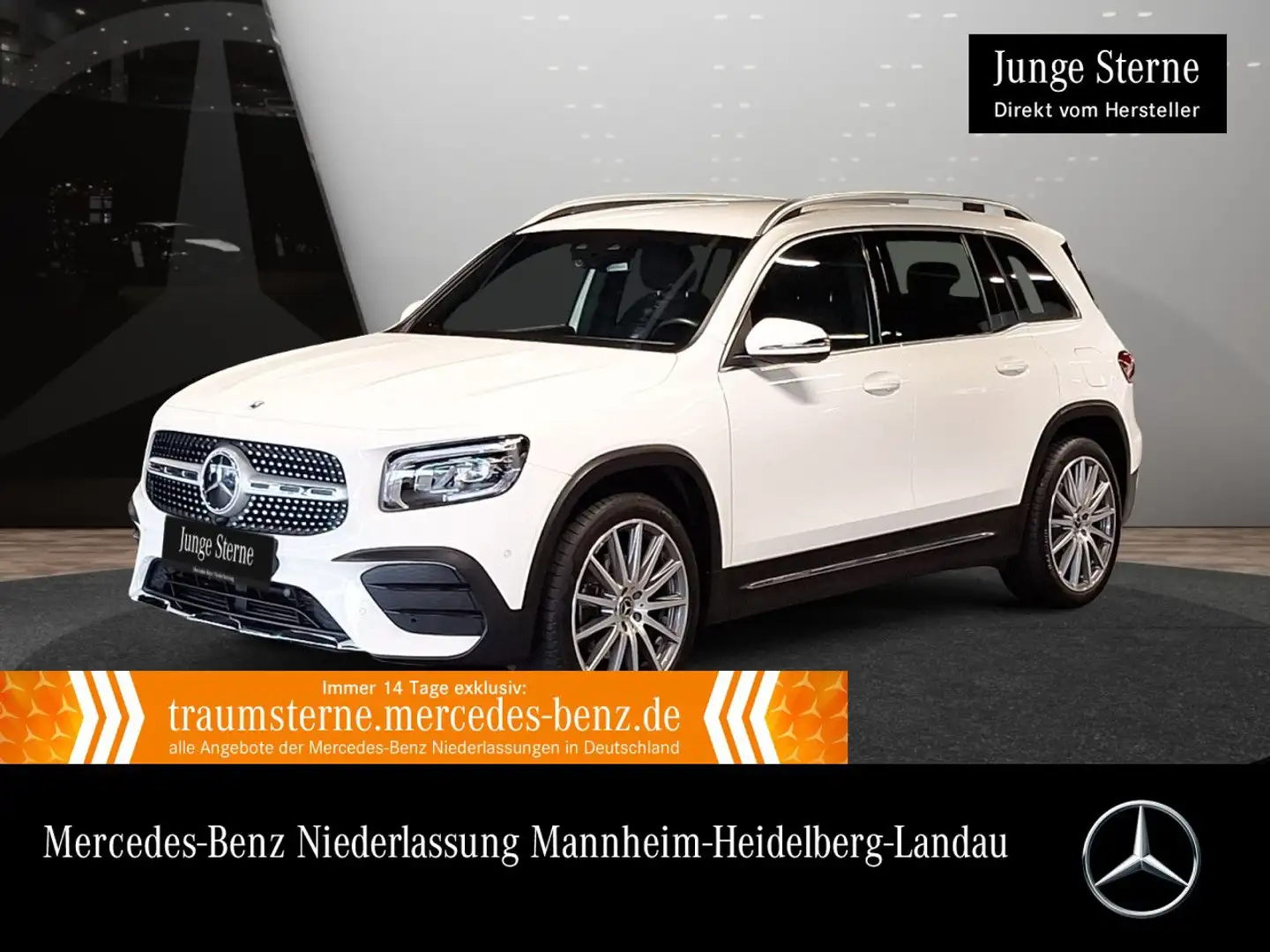 Mercedes-Benz GLB 250 AMG+AHK+LED+BURMESTER+KAMERA+8G Weiß - 1