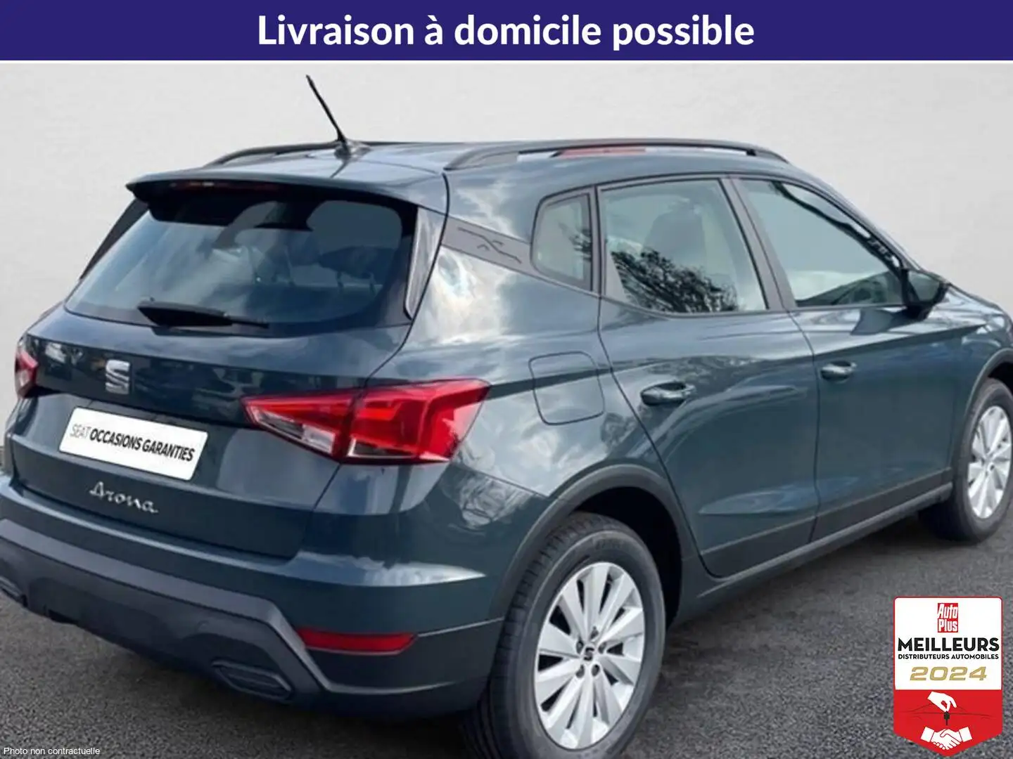 SEAT Arona 1.0 tsi 95 ch start/stop bvm5 edition Bleu - 2
