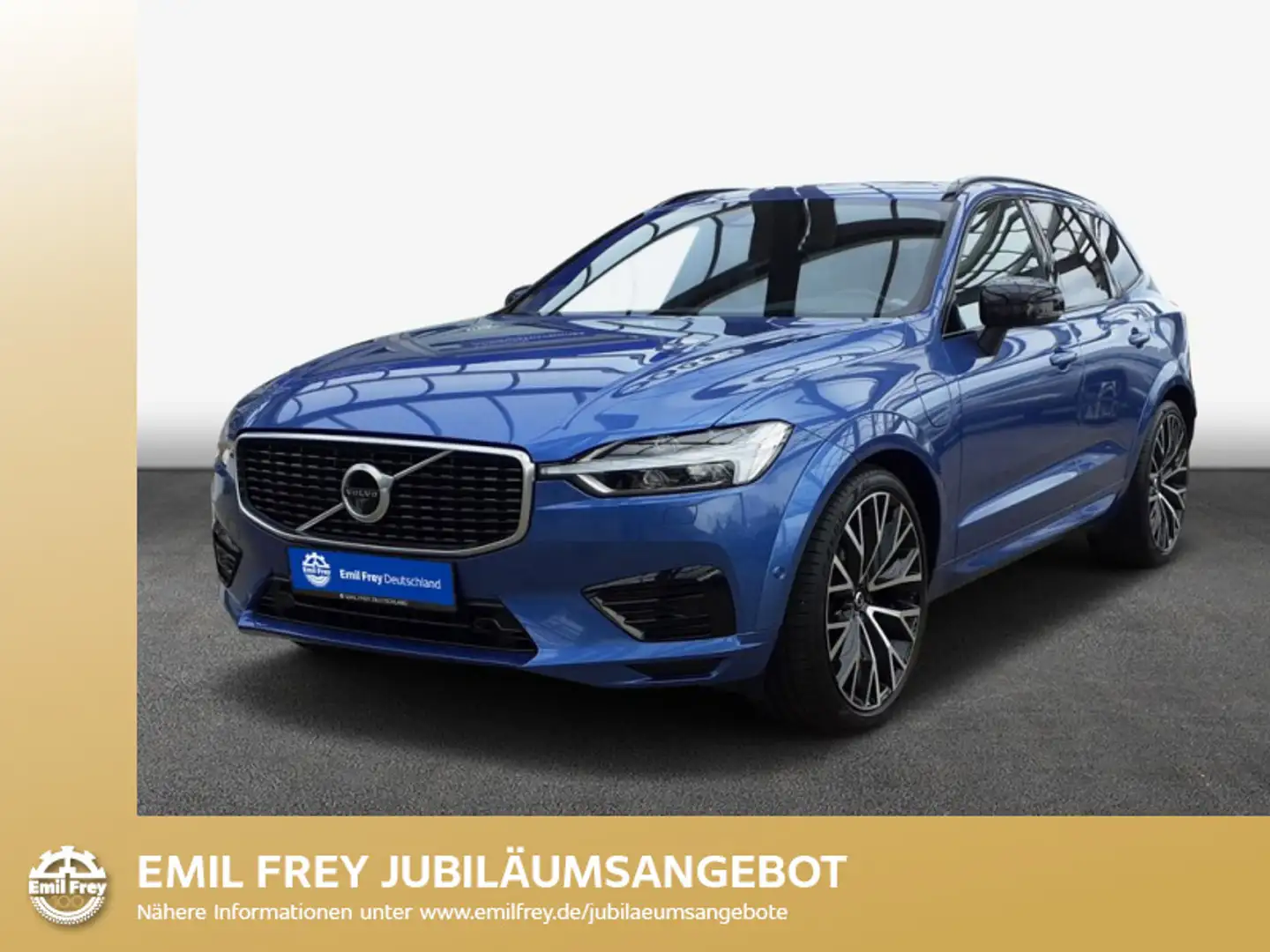 Volvo XC60 T8 Twin Engine AWD Geartronic R-Design Blue - 1