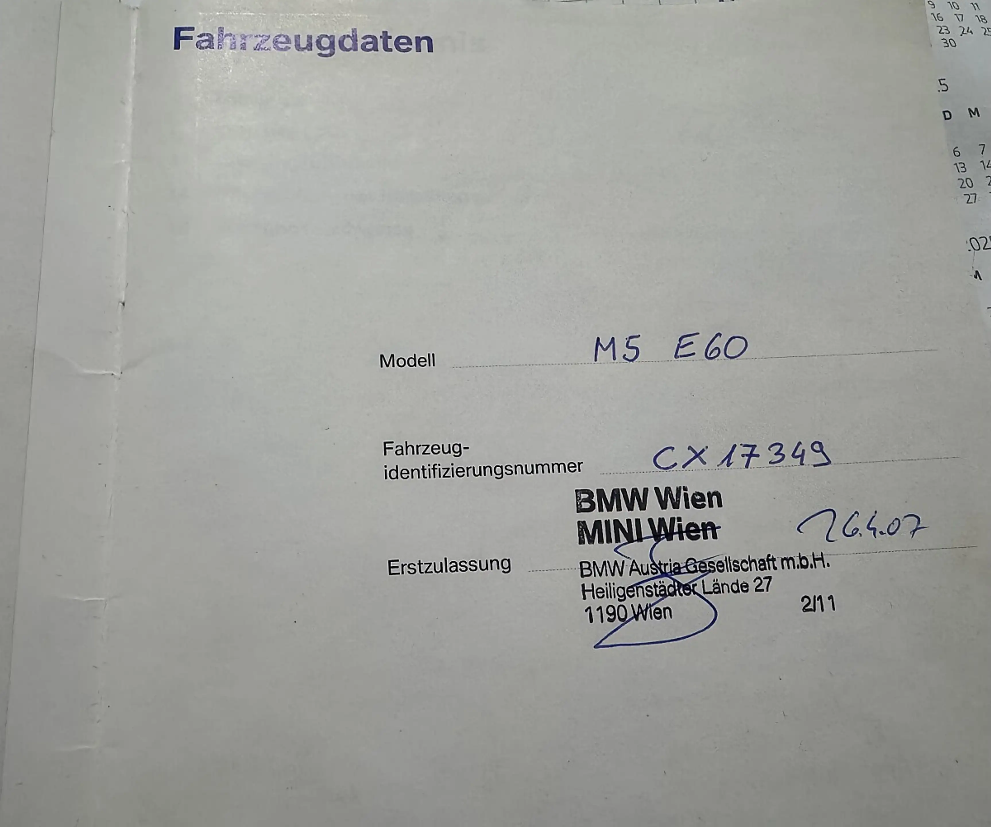 BMW M5 E60 V10 SMG*FACELIFT*Ö-AUSLIEFERUNG* — photo 14