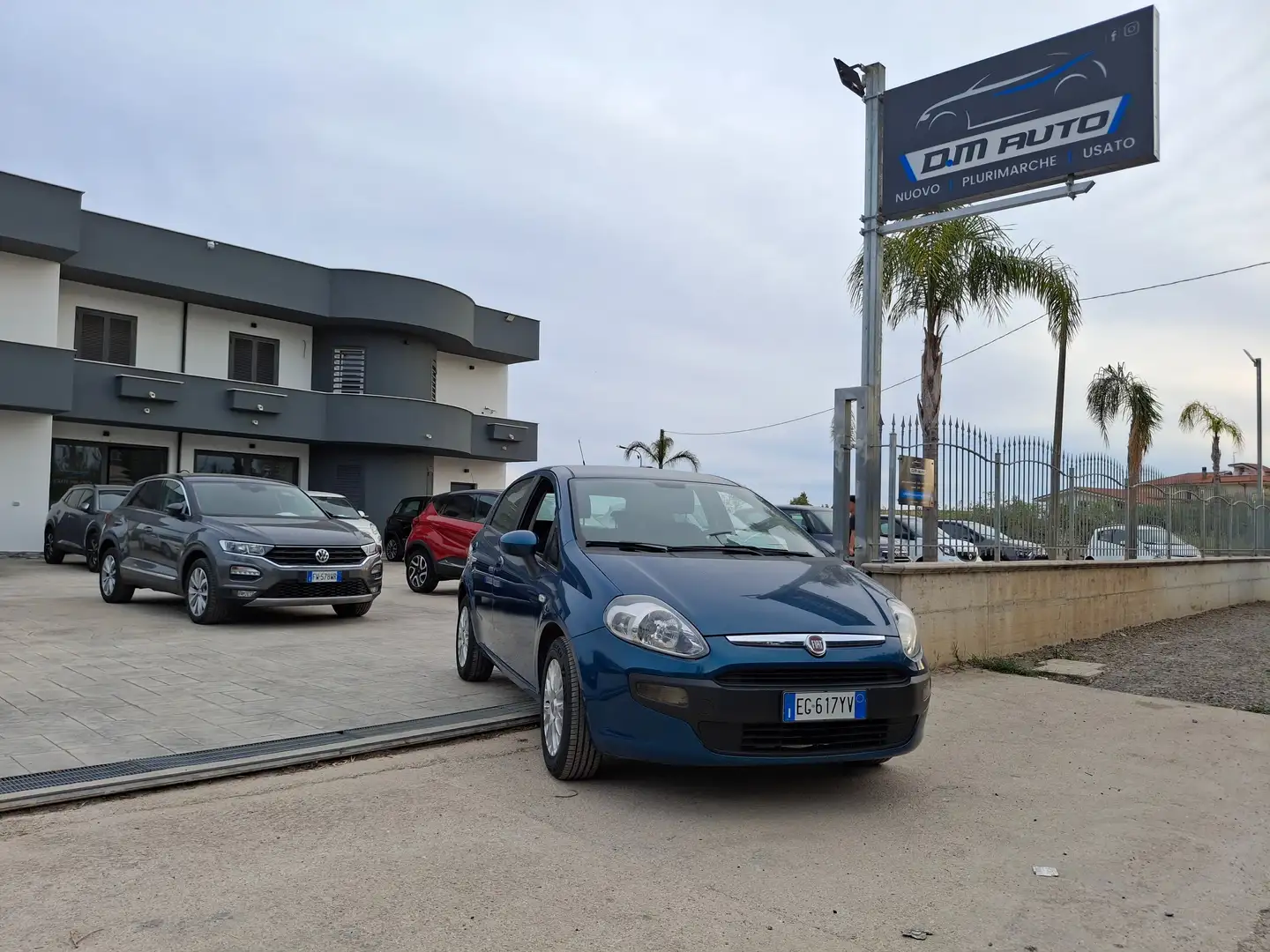 Fiat Punto 5p 1.2 Lounge Blu/Azzurro - 1