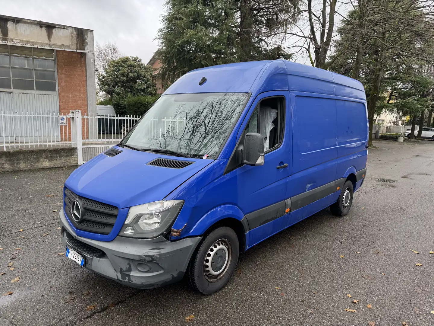 Mercedes-Benz Sprinter 143 CV - KM CERTIFICATI - UNICOPROP Blu/Azzurro - 2