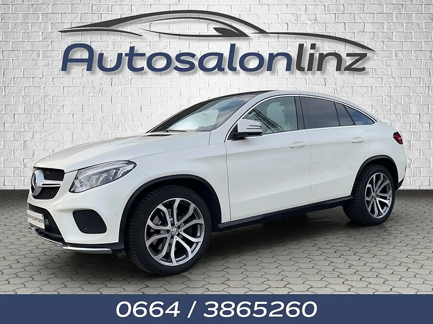 Mercedes-Benz GLE 500 Coupe Designo Vollausstattung Bílá - 1
