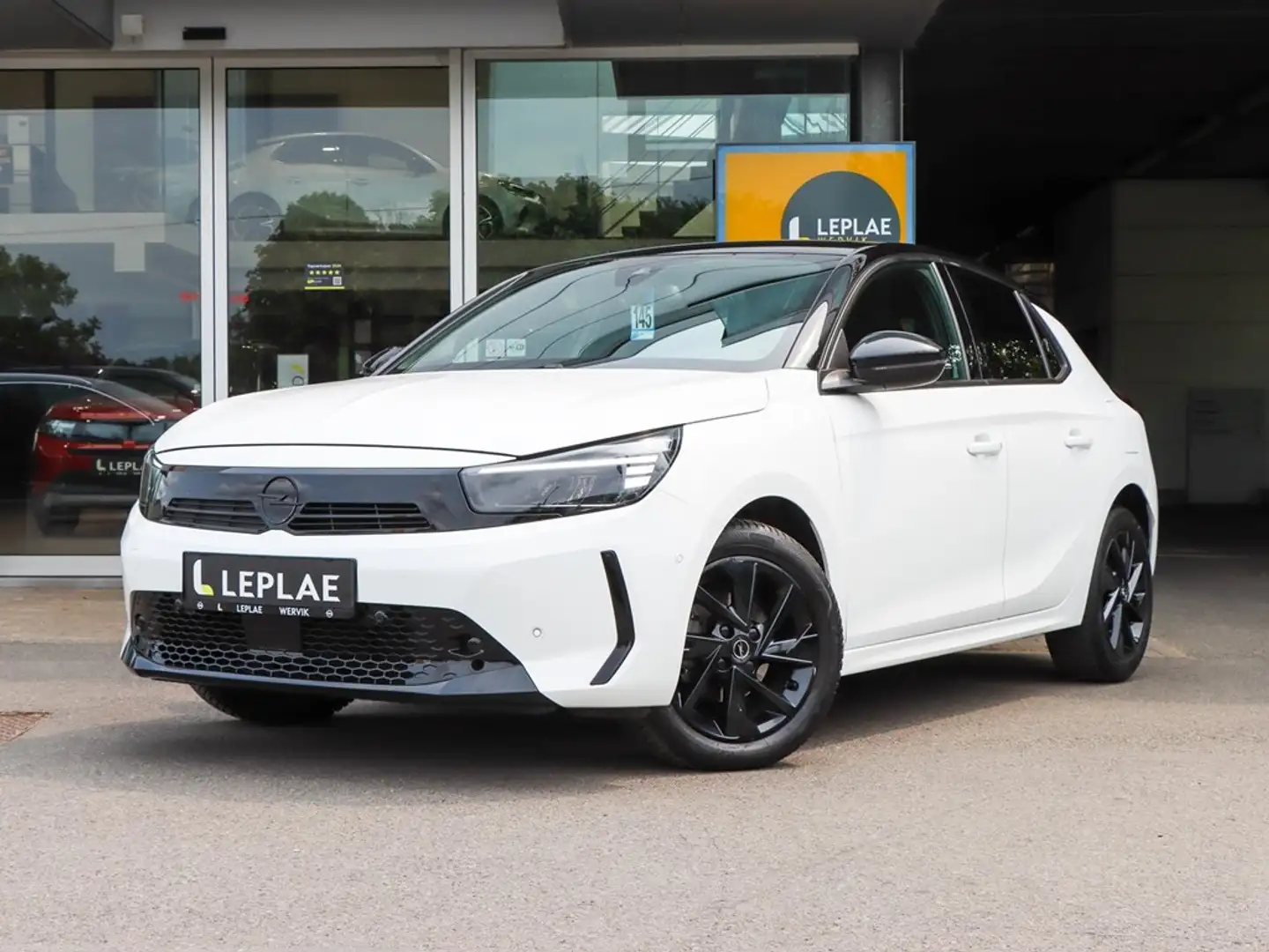 Opel Corsa GS 1.2 75PK|NAVI|CAMERA|DODEHOEK| Wit - 1