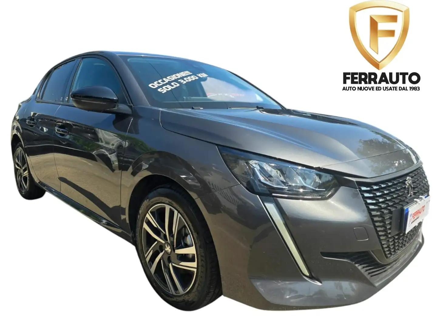 Peugeot 208 1.2 100CV SOLI 3000Km! Grigio - 1